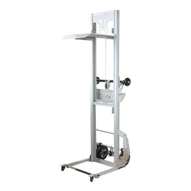 90KG Mini Aluminium Hand Stacker Lifter Trolley; DEP90