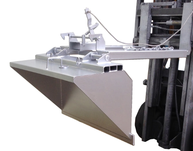 Forklift Soil Bucket (Manual Slip-On Bucket)