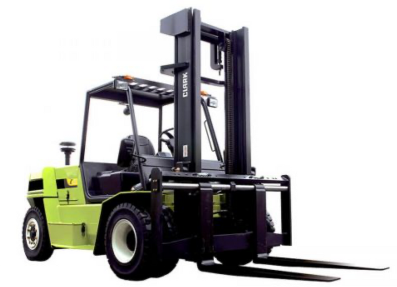 Clark C80D – 8 Tonne Heavy-Duty Diesel Forklift